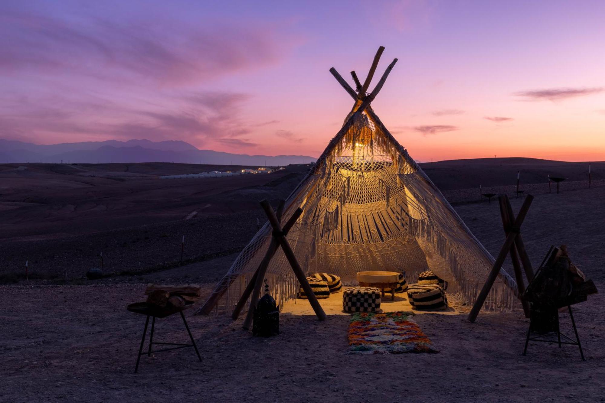 Alkamar Camp Agafay El Karia Exterior foto